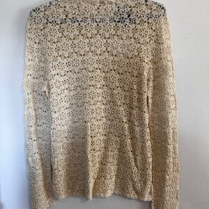 Hand knit blouse
